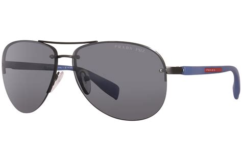 prada linea rossa ps 56ms 62|Prada Linea Rossa Grey Gradient Pilot Men's .